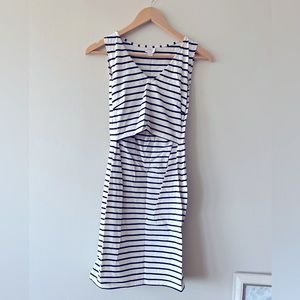BOOB Design striped maternity dress